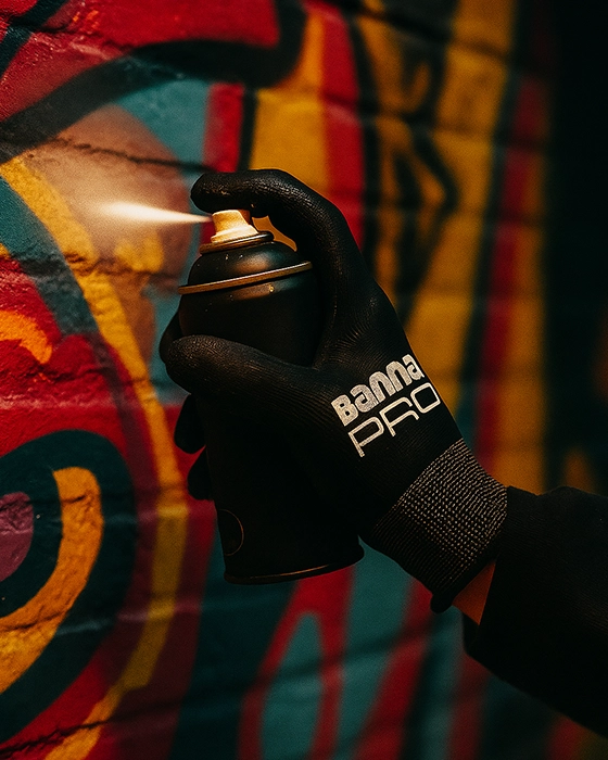 Banna Pro Gloves – Precision Spray Gloves for Graffiti & Street Art